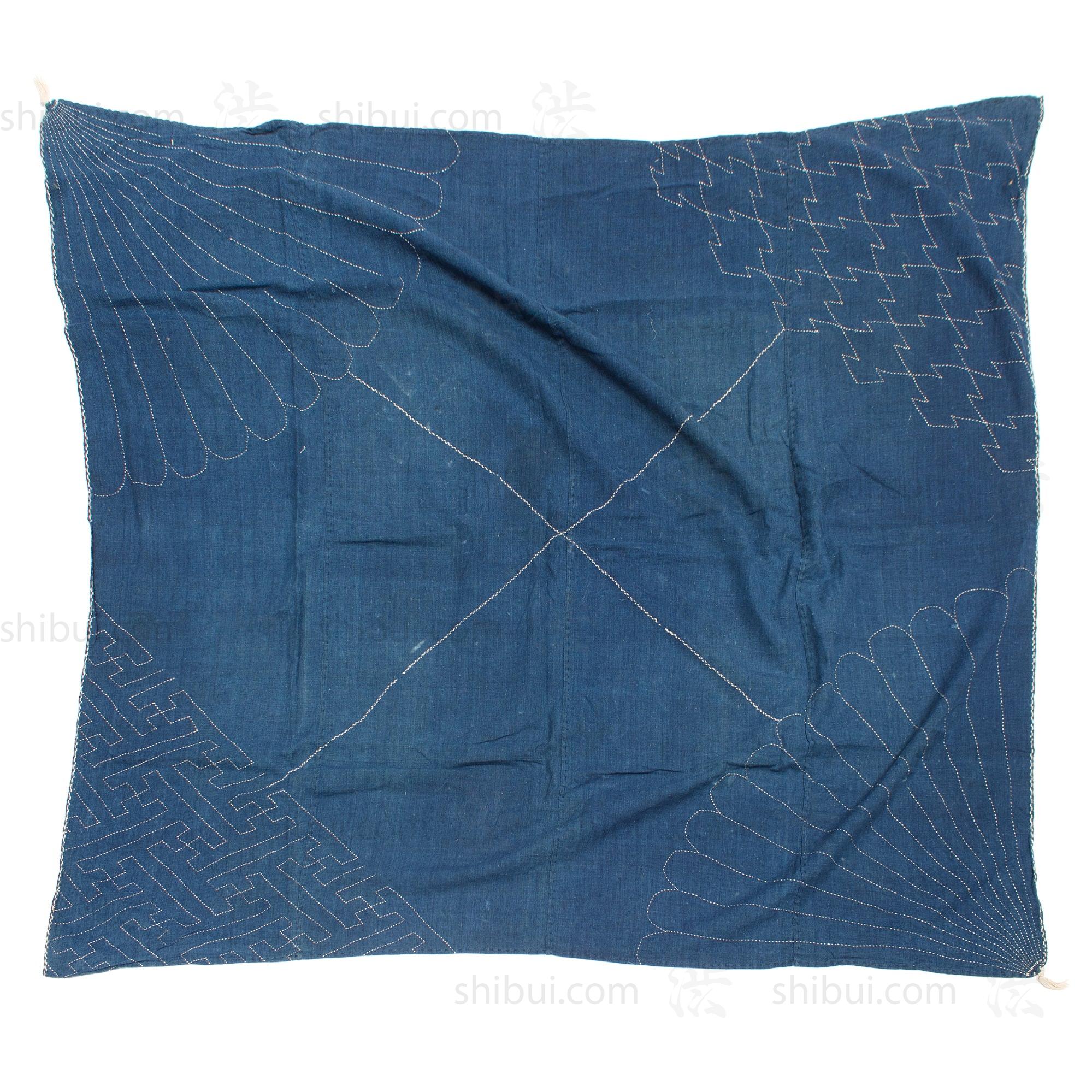 Indigo Sashiko Furoshiki