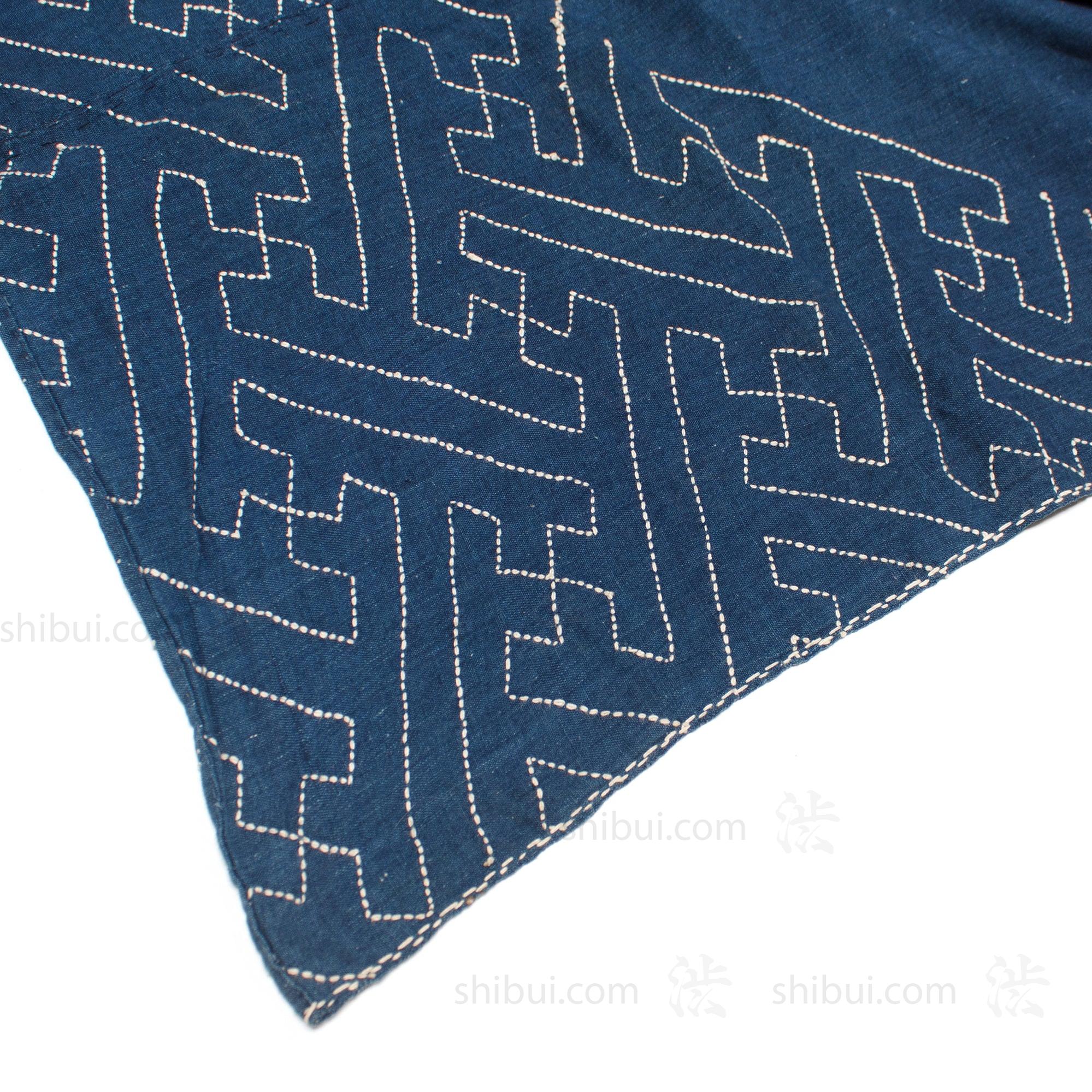 Indigo Sashiko Furoshiki