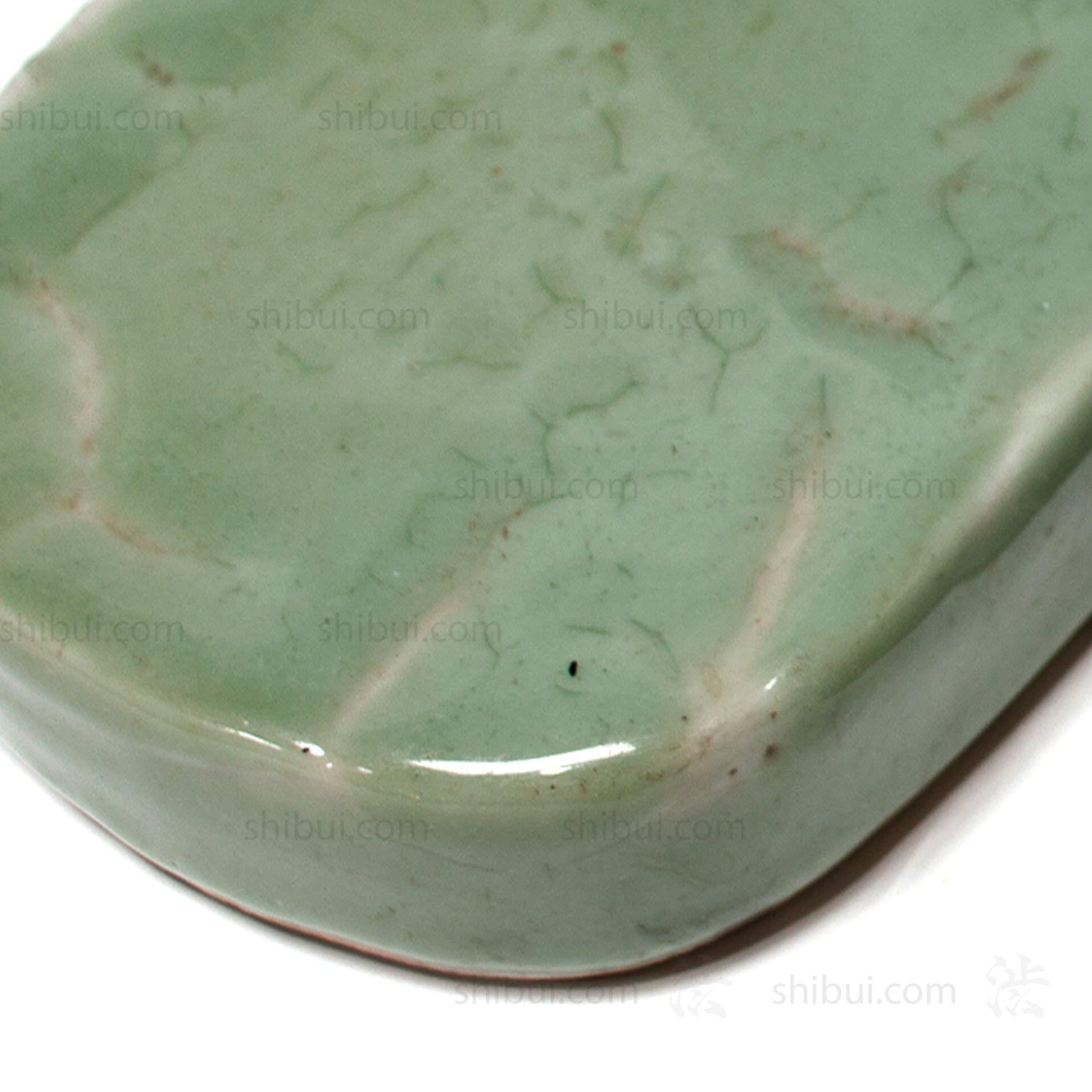 Japanese Antique Kawara-Geta | Ceramic Bathroom Slippers