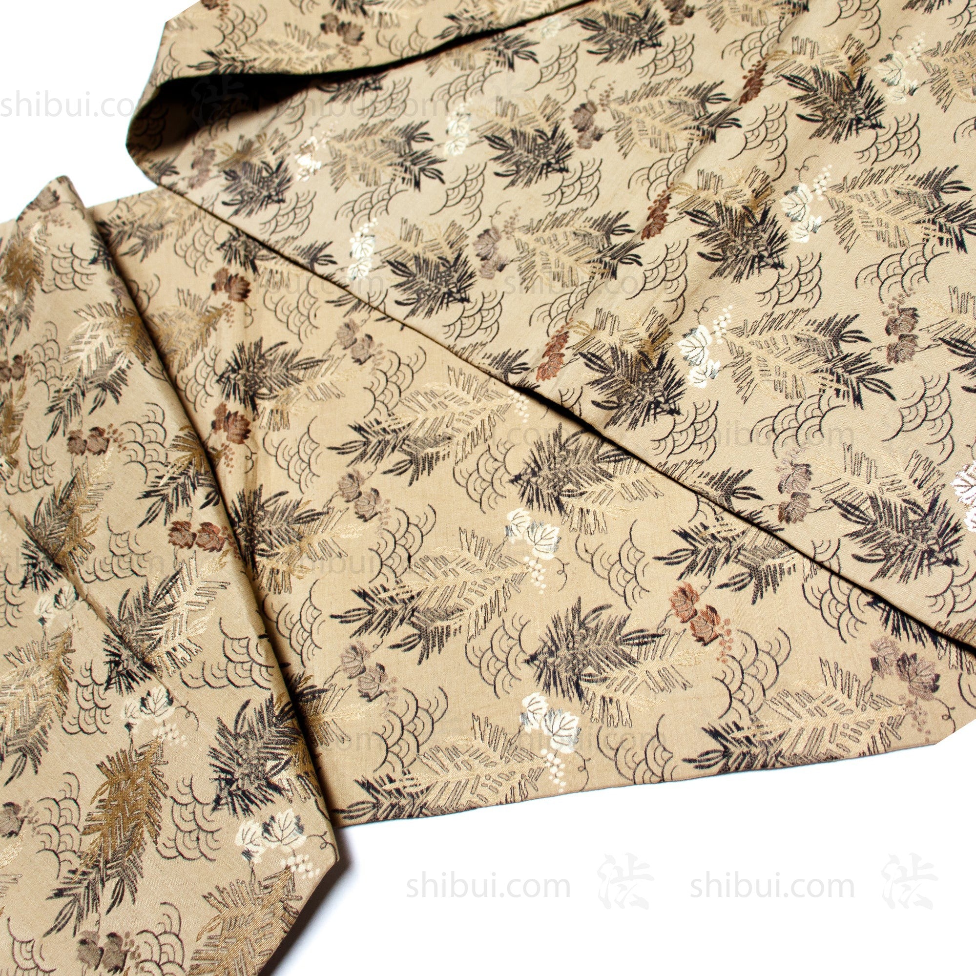 Japanese Silk Maru Obi