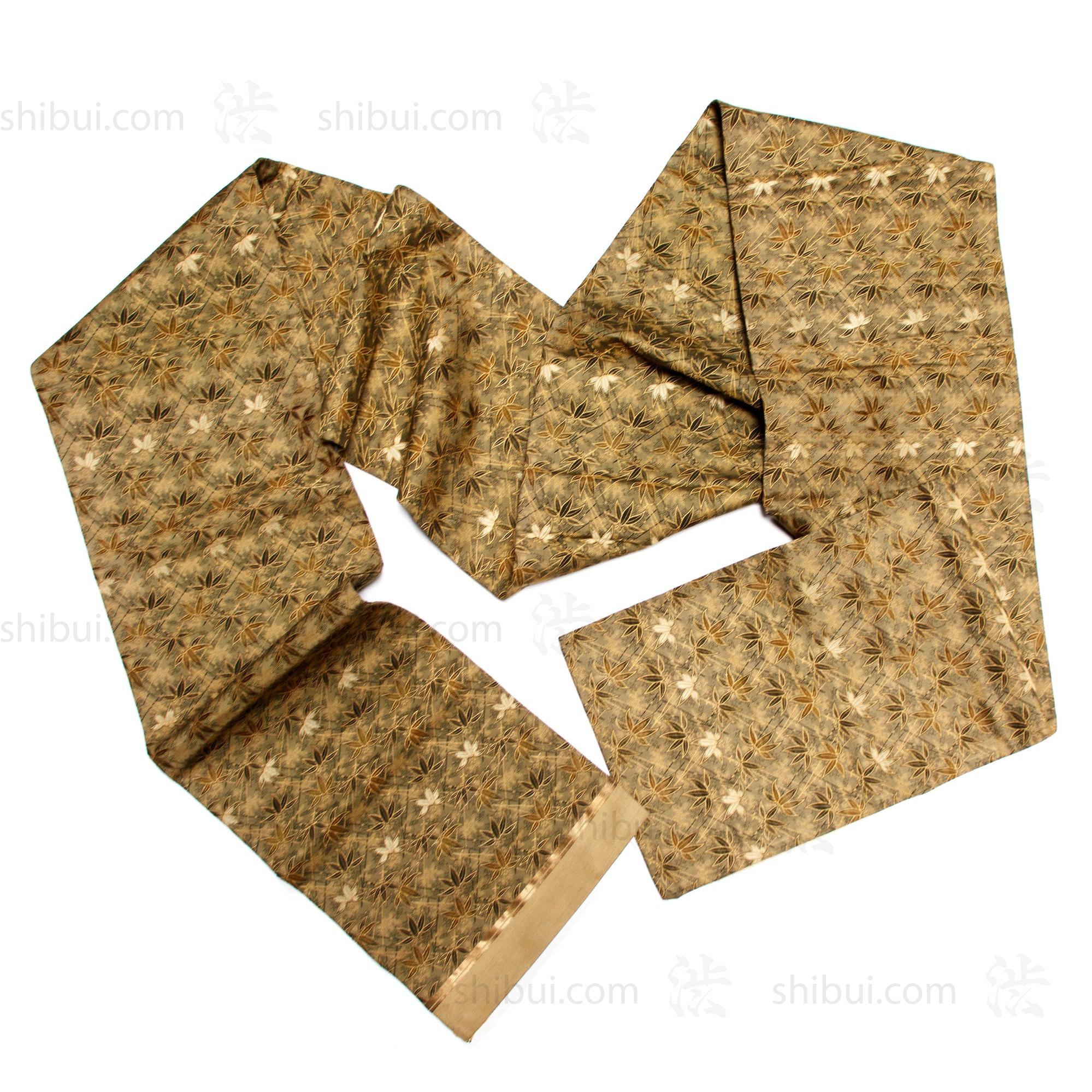 Japanese Silk Brocade Maru Obi