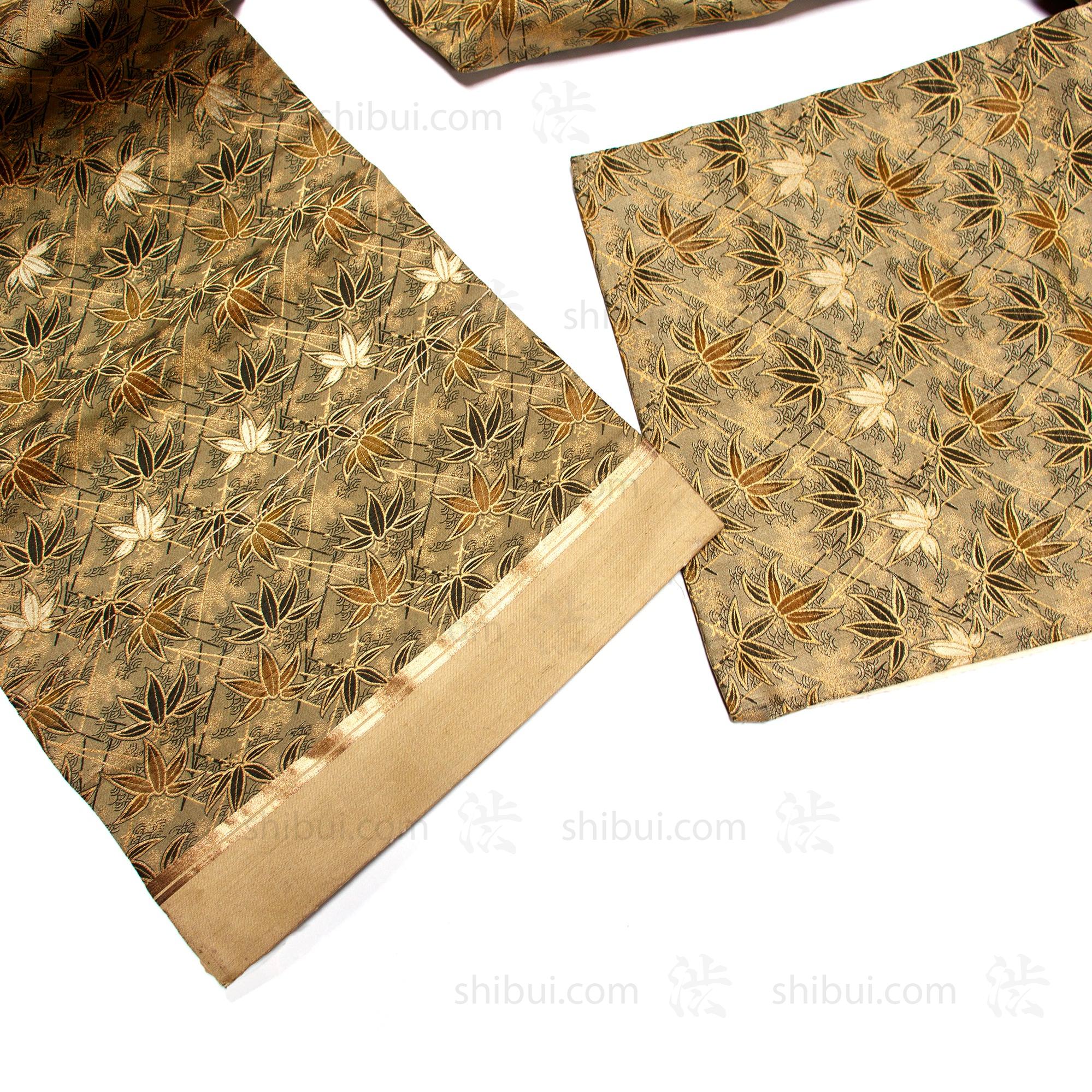 Japanese Silk Brocade Maru Obi