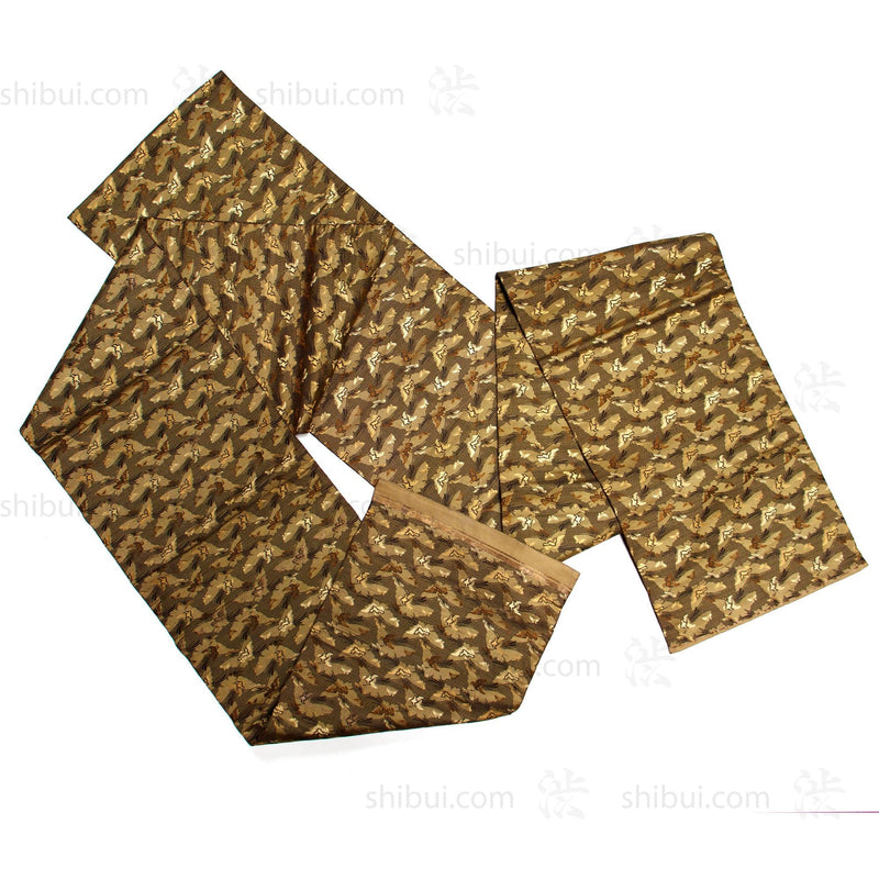 Japanese Silk Brocade Maru Obi