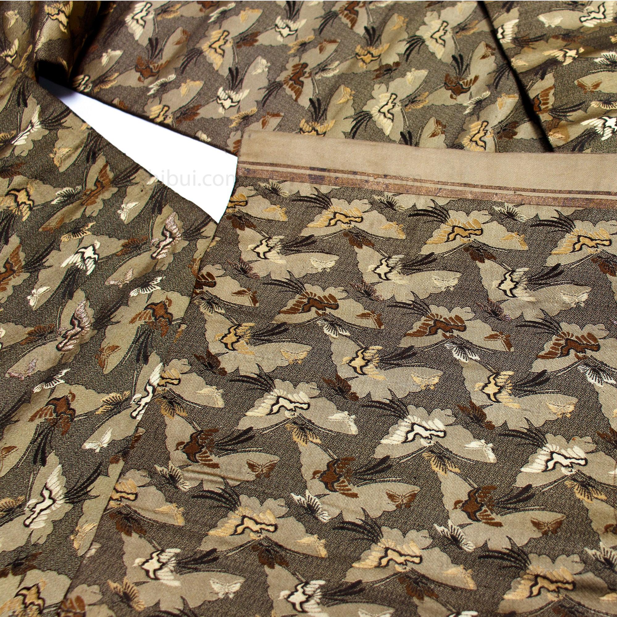 Japanese Silk Brocade Maru Obi