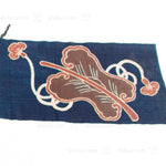 Umagake | Festival Horse Banner with Sawagata Crest and Gunbai | Japanese Indigo