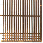 Pair of Machiya Exterior Panels | Japanese Cedar Architectural Panel | Screen