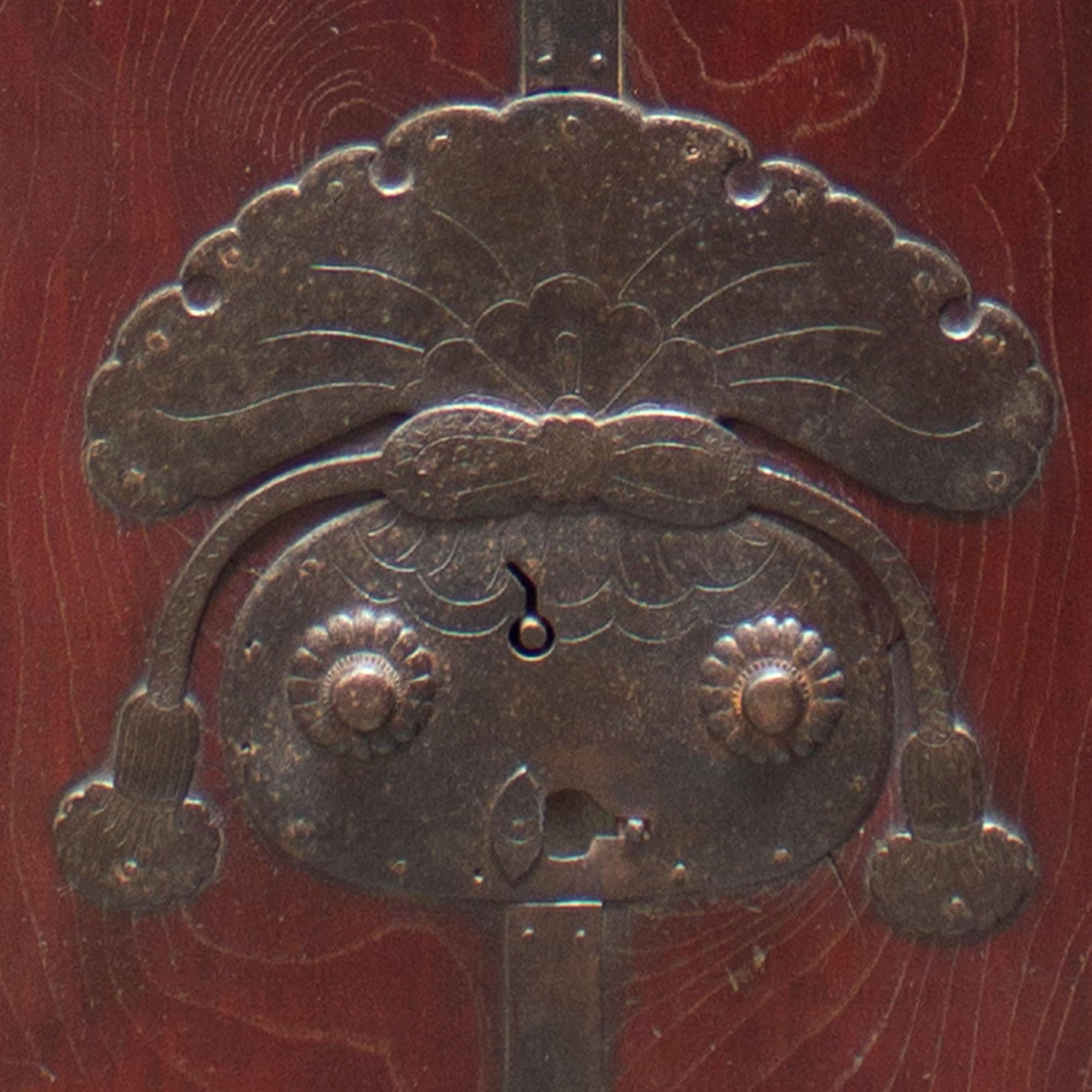 Keyaki Kura Door | Japanese Elm Summer Storehouse Door | Japanese Architectural Décor