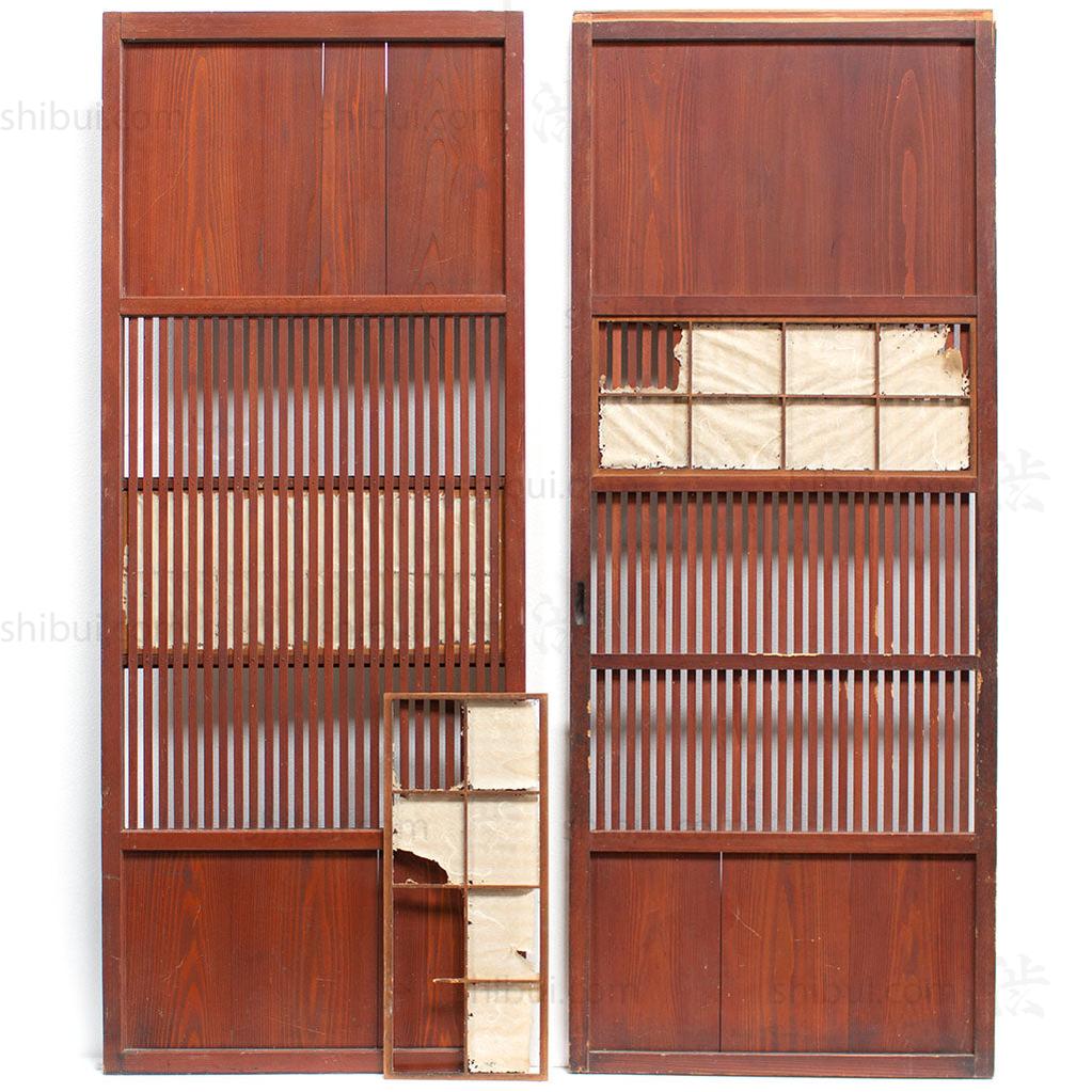 Koshido | Japanese Lattice Door | Sugi (Japanese Cedar) | Japanese Architectural Decor