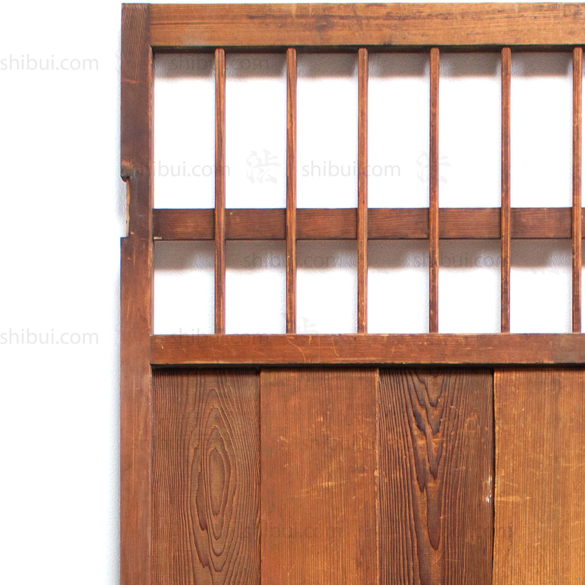 Sugi Itado | Japanese Wooden Door Made from Sugi (Japanese Cedar) Wood | Japanese Architectural Decor