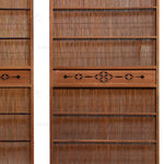Sugi Yoshido Doors (Sold Individually) | Japanese Cedar and Bamboo Wooden Doors for Summer | Architectural Decor