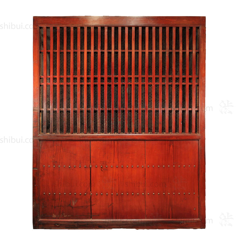 Sugi Kura Door | Japanese Cedar Summer Storehouse Door | Japanese Architectural Decor