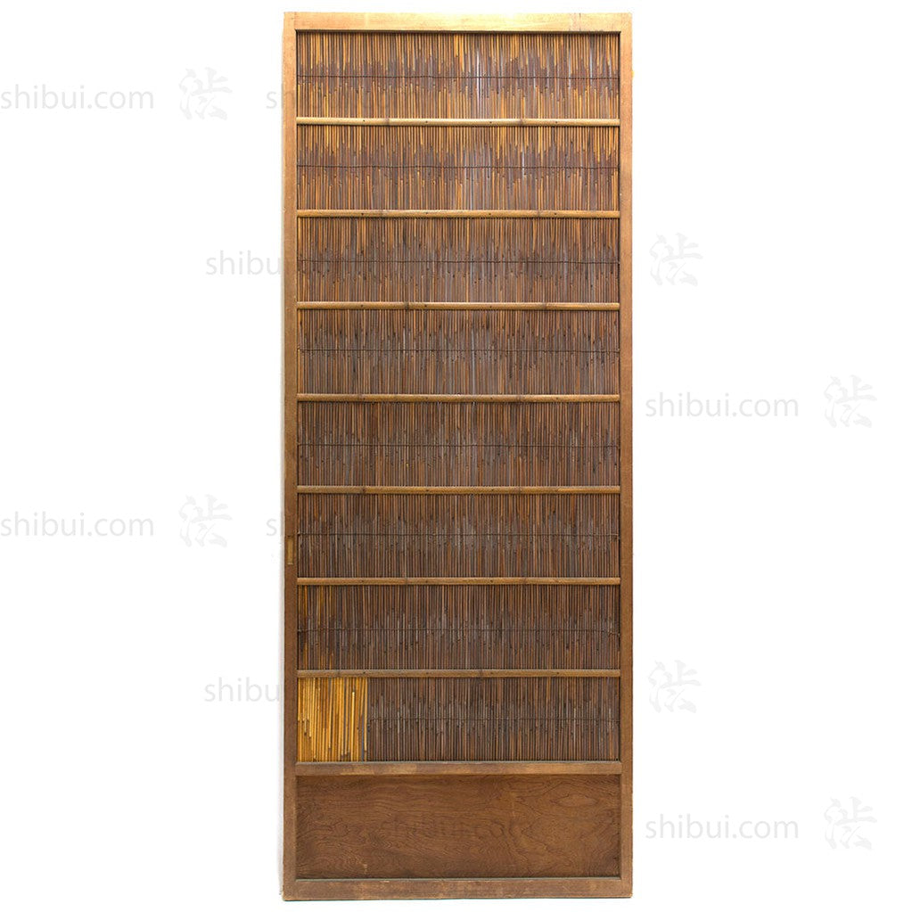 Sugi Yoshido Doors | Japanese Cedar and Bamboo Wooden Doors for Summer | Architectural Decor