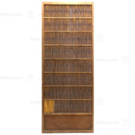 Sugi Yoshido Doors | Japanese Cedar and Bamboo Wooden Doors for Summer | Architectural Decor