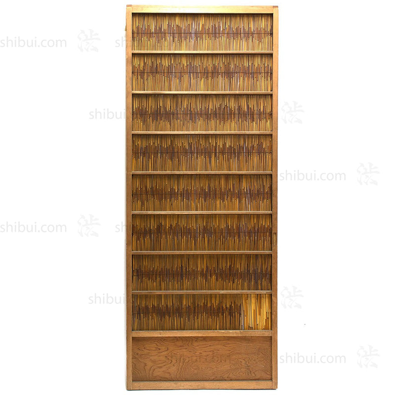 Sugi Yoshido Doors | Japanese Cedar and Bamboo Wooden Doors for Summer | Architectural Decor