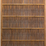 Sugi Yoshido Doors | Japanese Cedar and Bamboo Wooden Doors for Summer | Architectural Decor