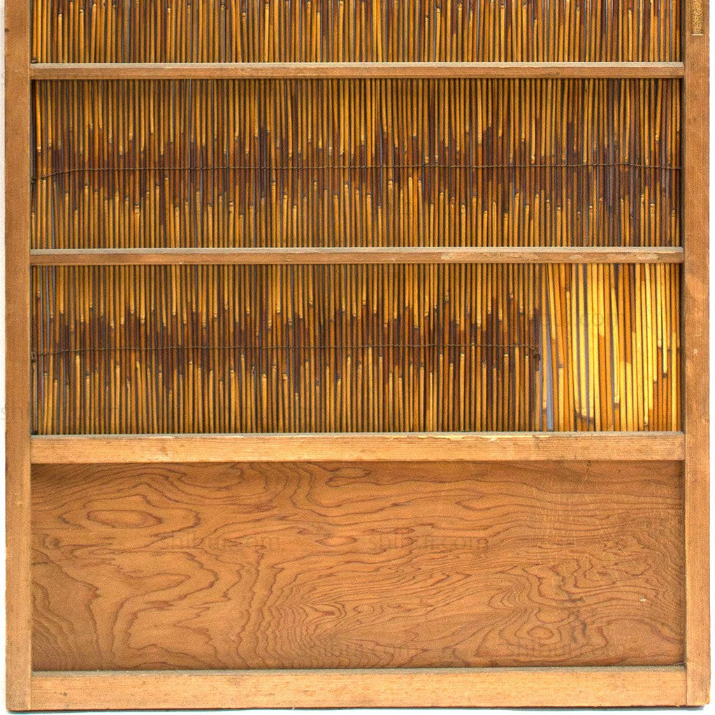 Sugi Yoshido Doors | Japanese Cedar and Bamboo Wooden Doors for Summer | Architectural Decor