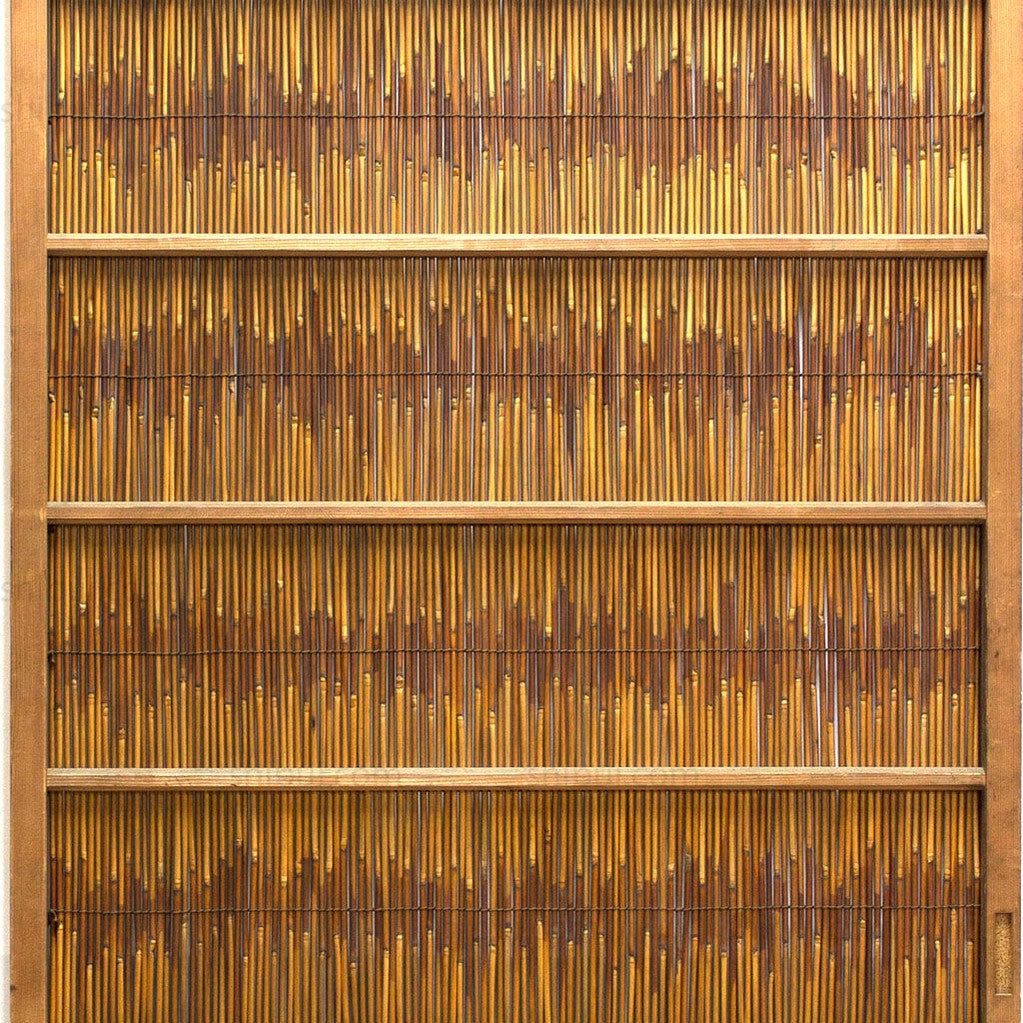 Sugi Yoshido Doors | Japanese Cedar and Bamboo Wooden Doors for Summer | Architectural Decor