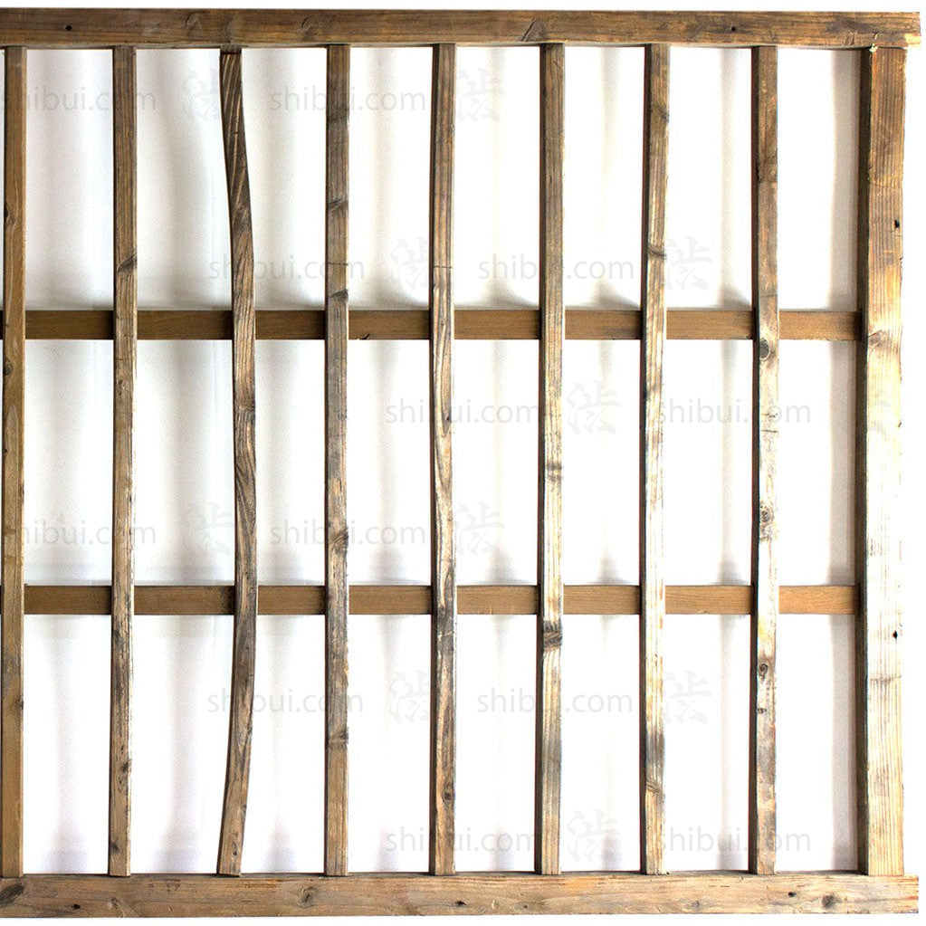 Machiya Exterior Panel | Japanese Cedar Architectural Panel | Screen