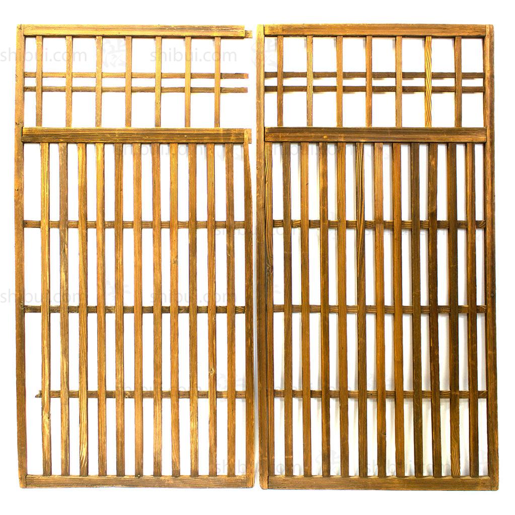 Machiya Exterior Panel | Japanese Cedar Architectural Panel | Screen