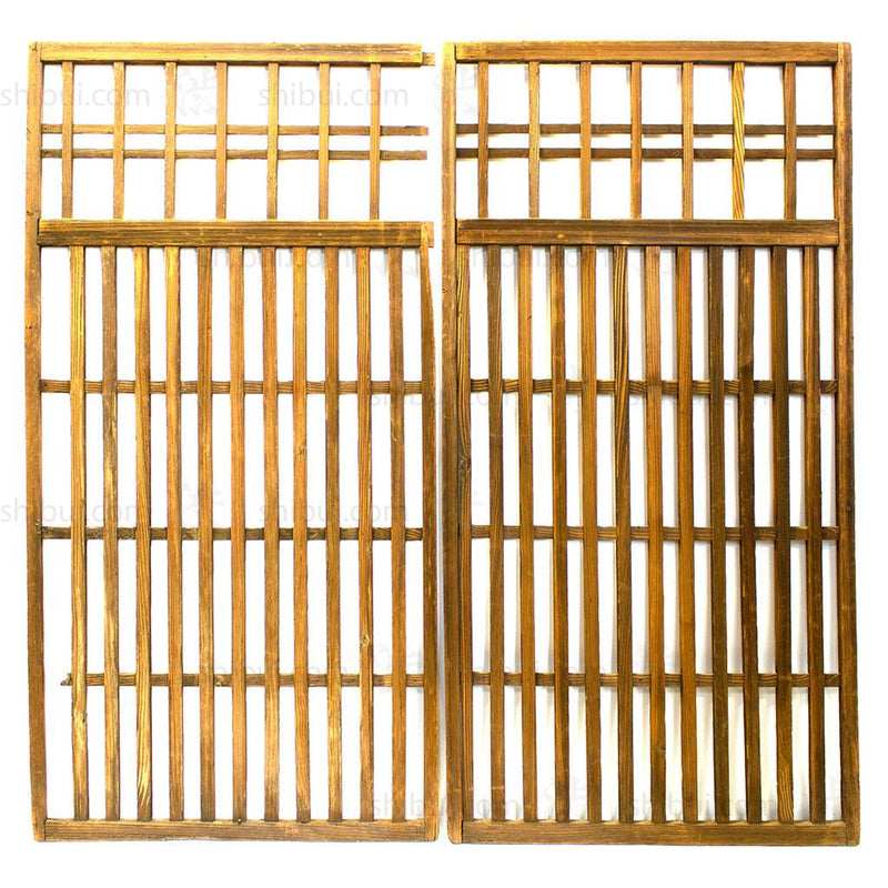 Machiya Exterior Panel | Japanese Cedar Architectural Panel | Screen