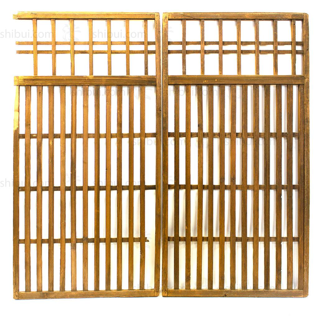 Machiya Exterior Panel | Japanese Cedar Architectural Panel | Screen