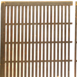 Pair of Machiya Exterior Panels | Japanese Cedar Architectural Panel | Screen