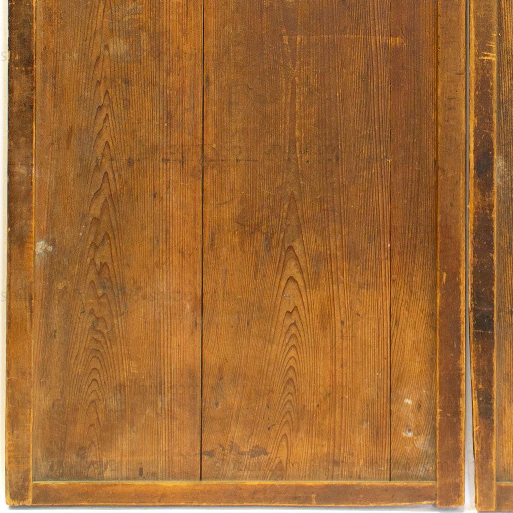 Pair of Itado | Japanese Cedar Wooden Door | Japanese Architectural Decor
