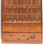 Sugi & Yoshido Reed Doors (Sold Individually) | Japanese Cedar and Bamboo Wooden Doors for Summer | Architectural Decor