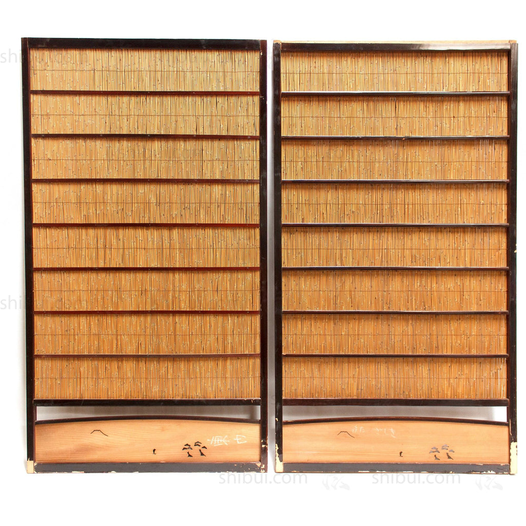 Sugi Yoshido Doors (Sold Individually) | Japanese Cedar and Bamboo