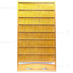 Single Sugi Yoshido Door | Japanese Cedar and Bamboo Wooden Doors for Summer