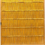 Single Sugi Yoshido Door | Japanese Cedar and Bamboo Wooden Doors for Summer