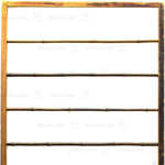 Single Sugi Yoshido Door | Japanese Cedar and Bamboo Wooden Doors for Summer