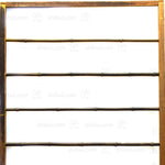 Single Sugi Yoshido Door | Japanese Cedar and Bamboo Wooden Doors for Summer