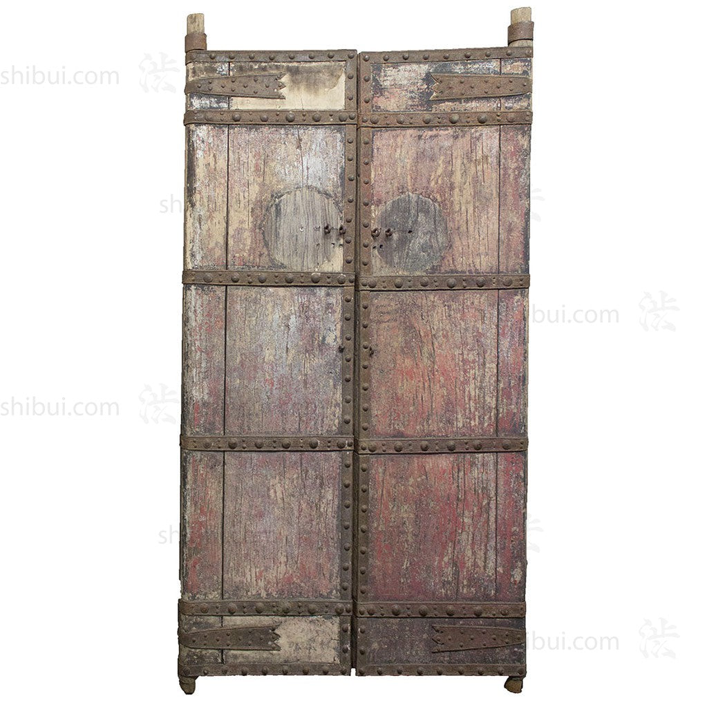 Heavy Wooden 19th Century Chinese Gates | Architectural Decor