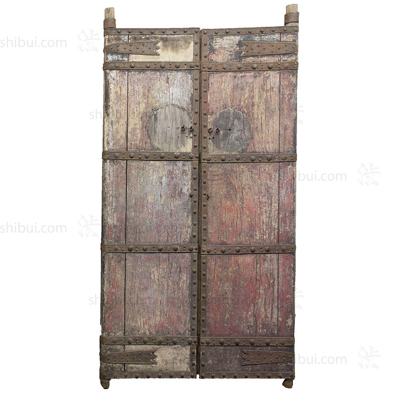 Heavy Wooden 19th Century Chinese Gates | Architectural Decor