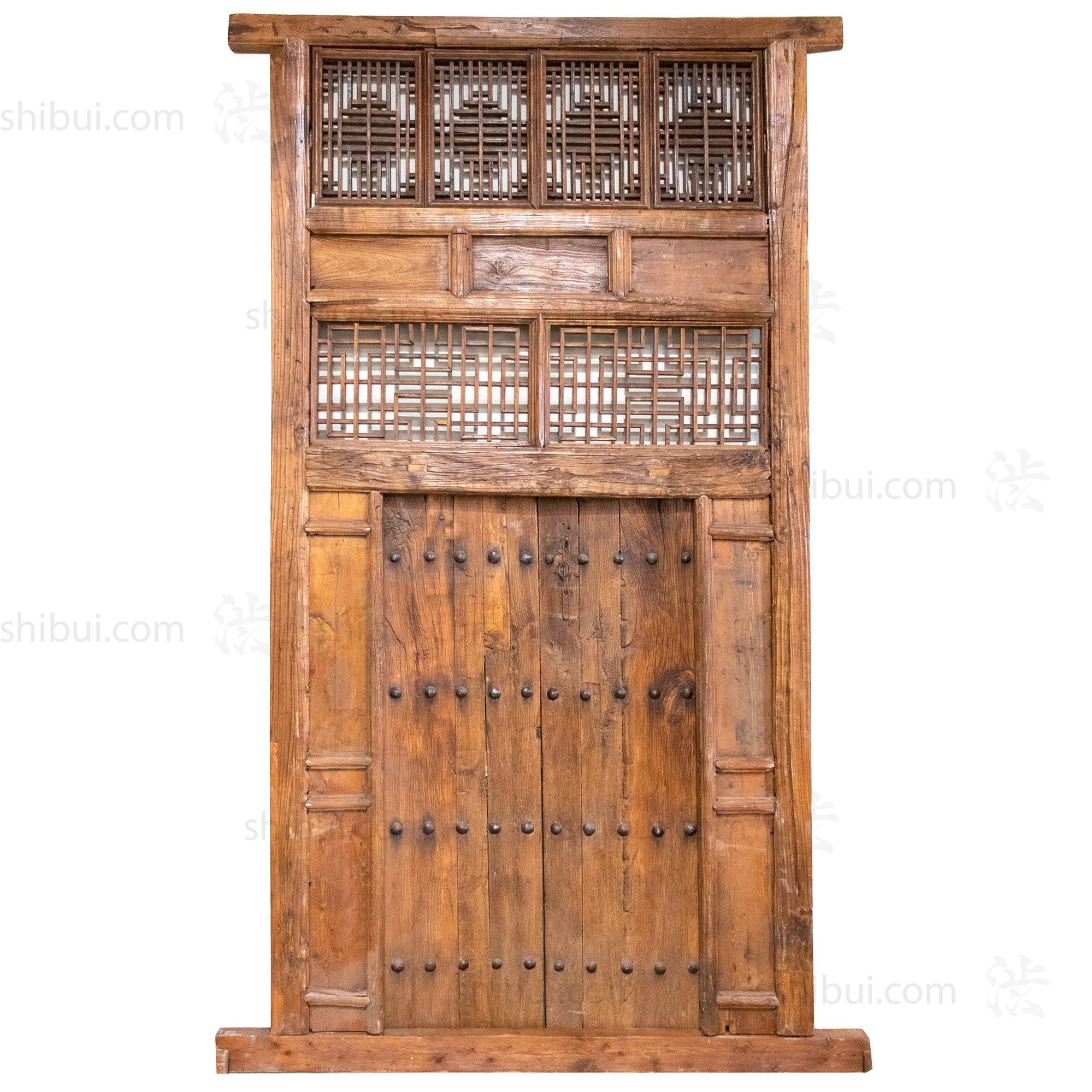 Wooden 19th Century Chinese House façade | Architectural Décor