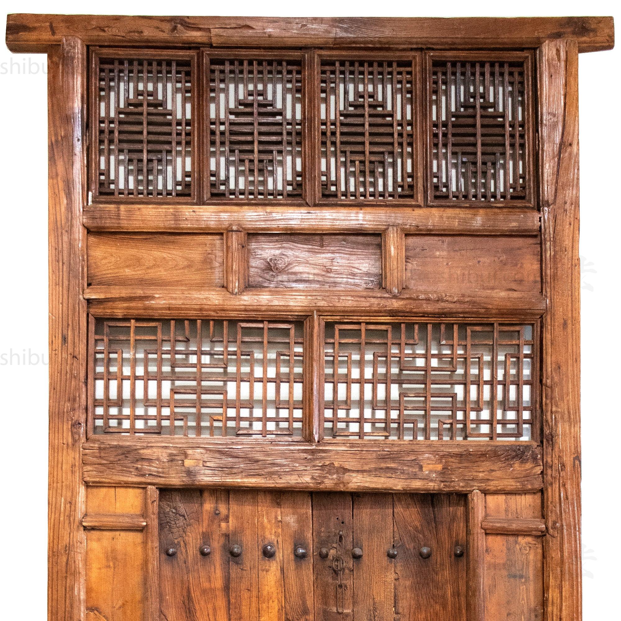 Wooden 19th Century Chinese House façade | Architectural Décor