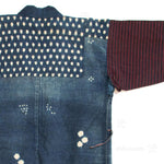 Boro, Kasuri, and Shibori, Sashiko Hand Quilted Indigo Cotton Coat