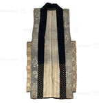 Boro of Katazome and Sashiko Quilted Farmer's Vest