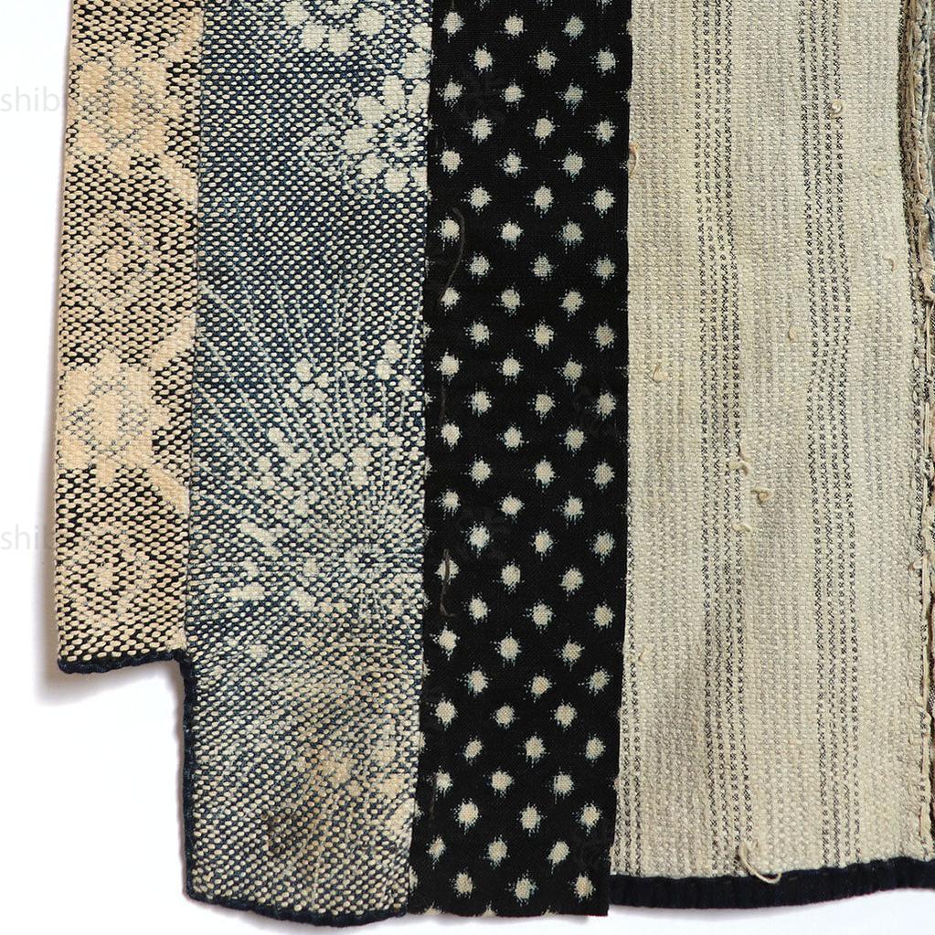 Boro of Katazome and Sashiko Quilted Farmer's Vest