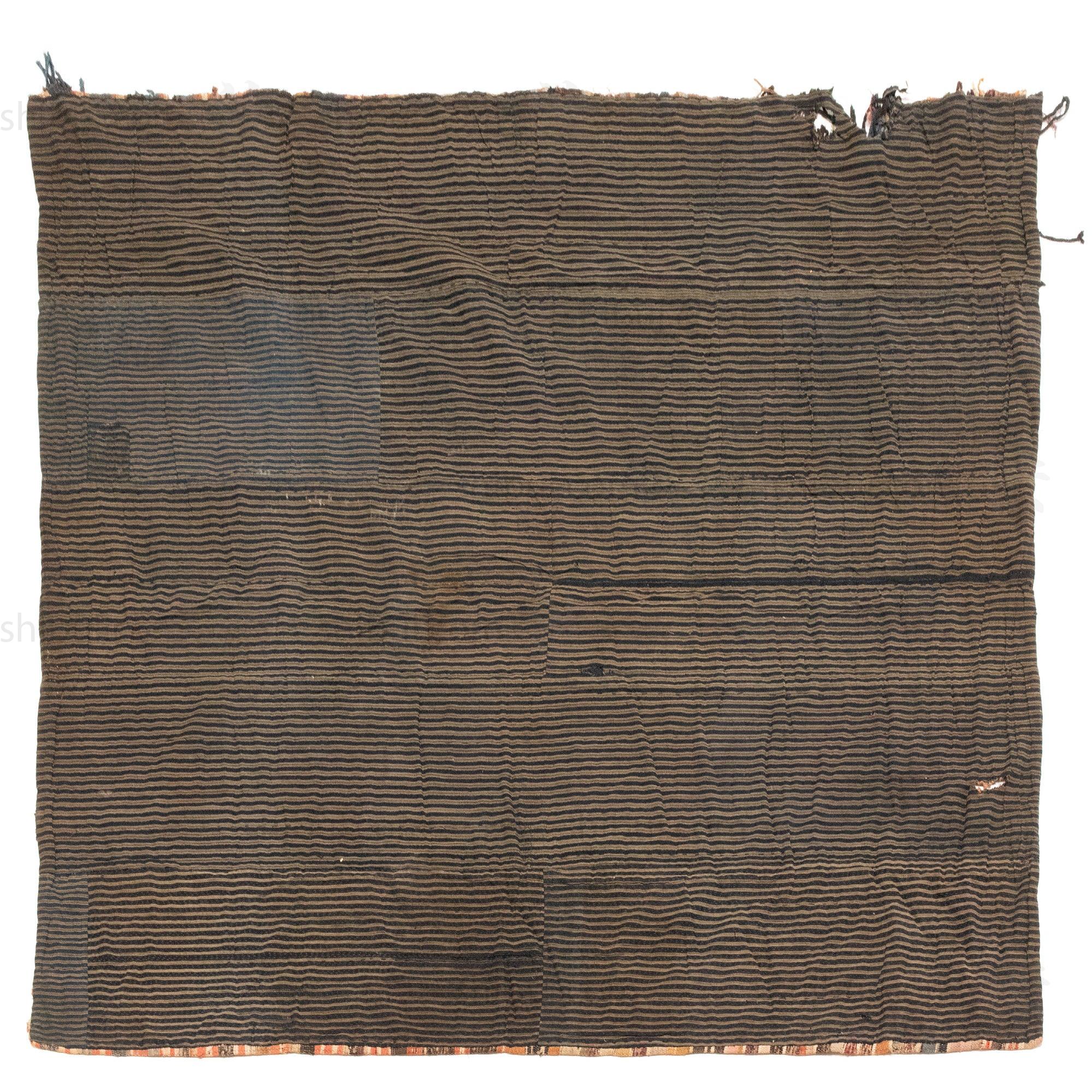 Sakiori Blanket |  Japanese Ragweave Folk Textile Recycling