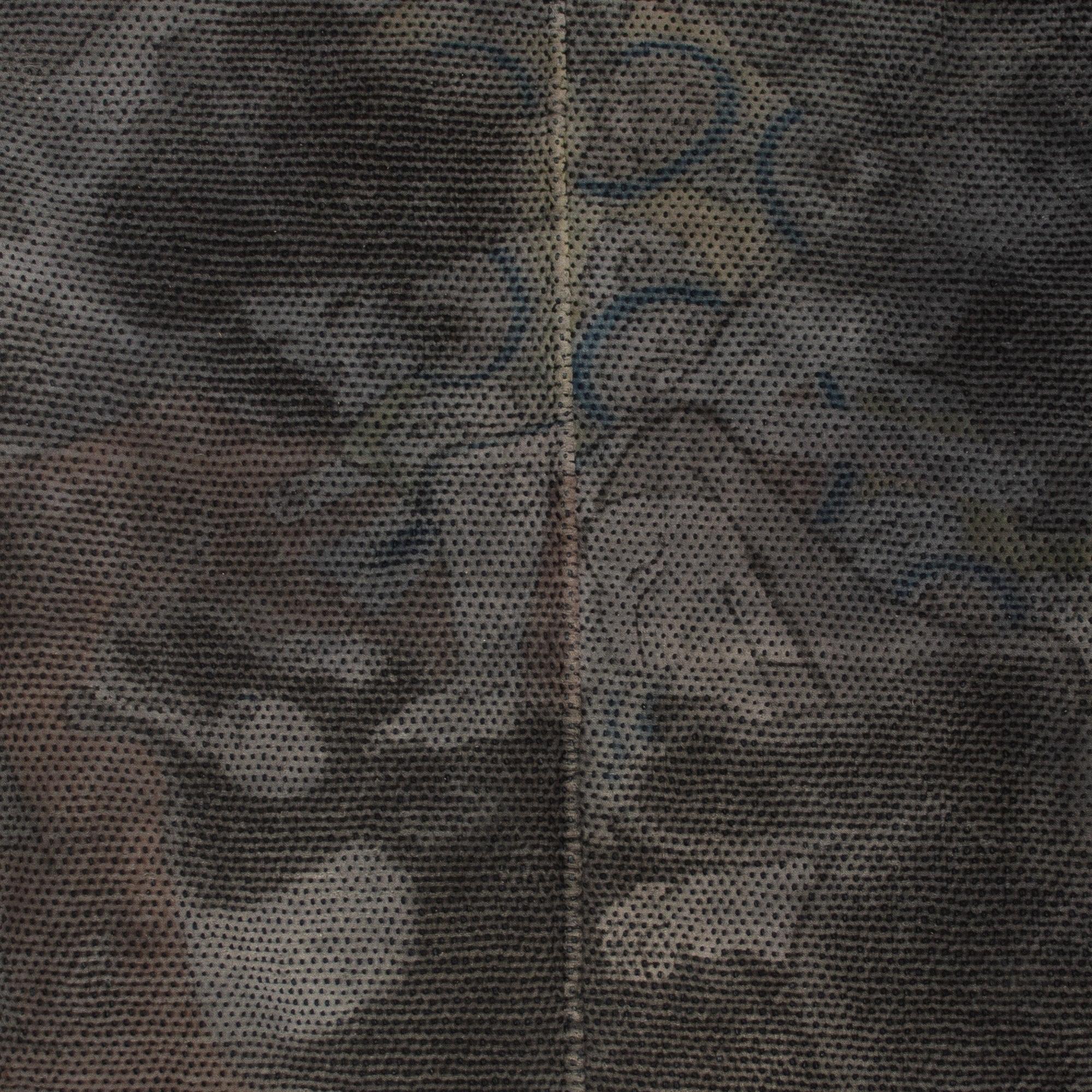 Unique Hanten Antique Fireman's Sashiko Stiched and Indigo Dyed Cotton Under Coat