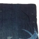 Japanese Tsutsugaki Indigo Futonji with Noshi Good luck Motif.