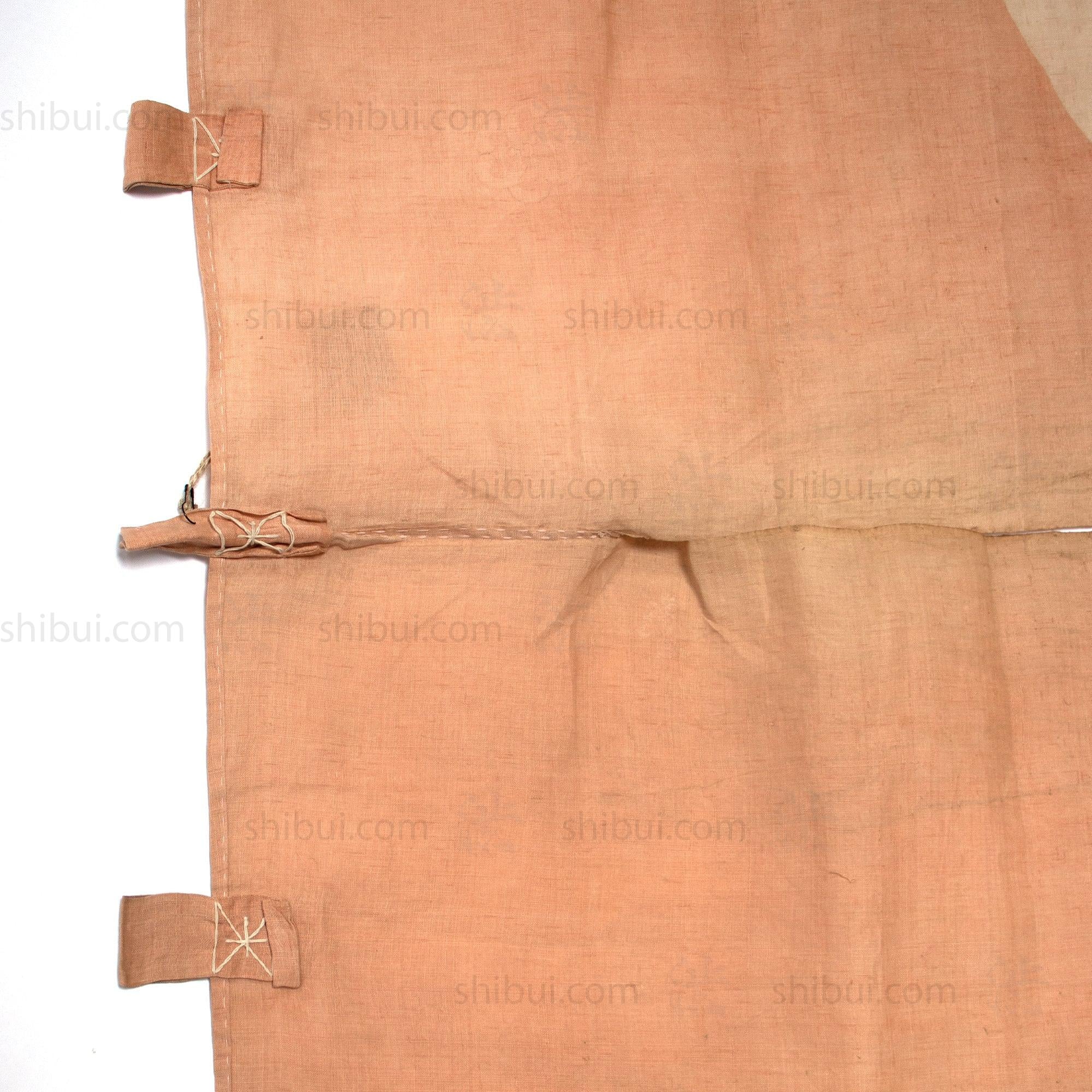 Antique Japanese Hemp Noren Curtain