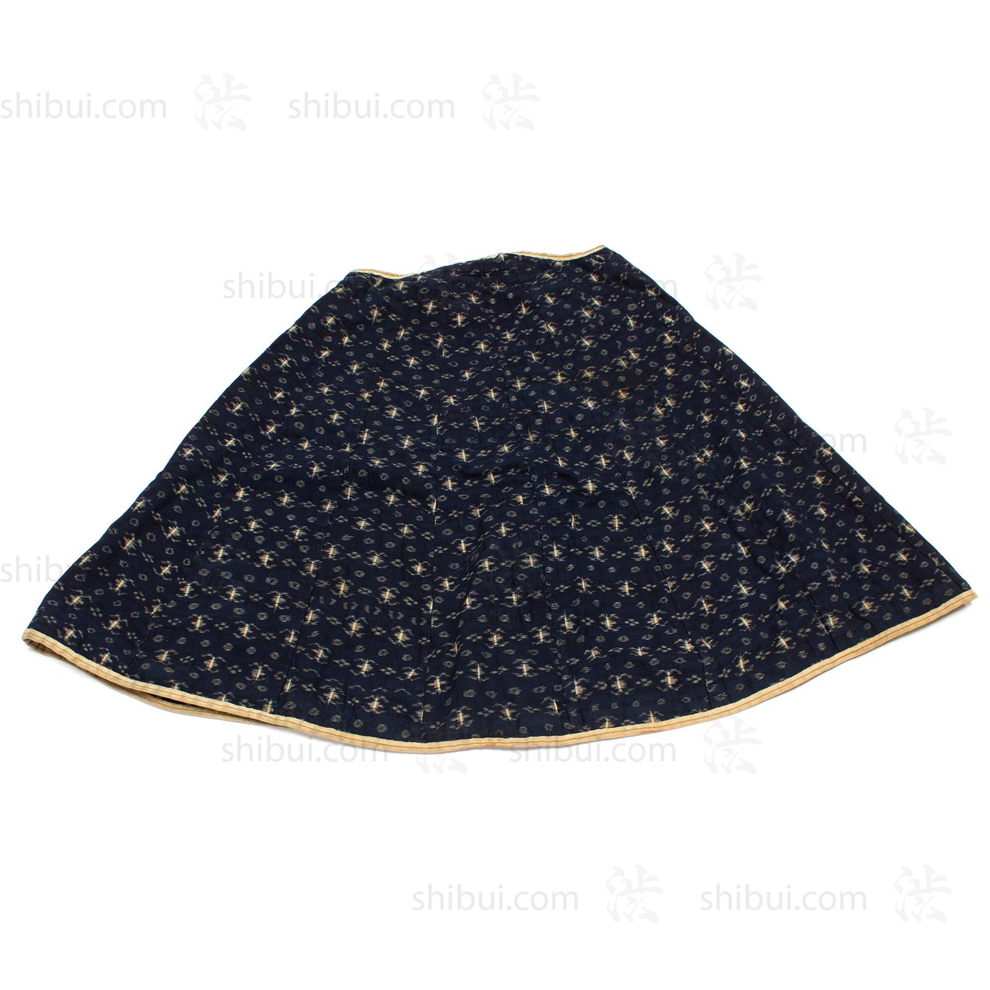 Japanese Indigo Kasuri Cape