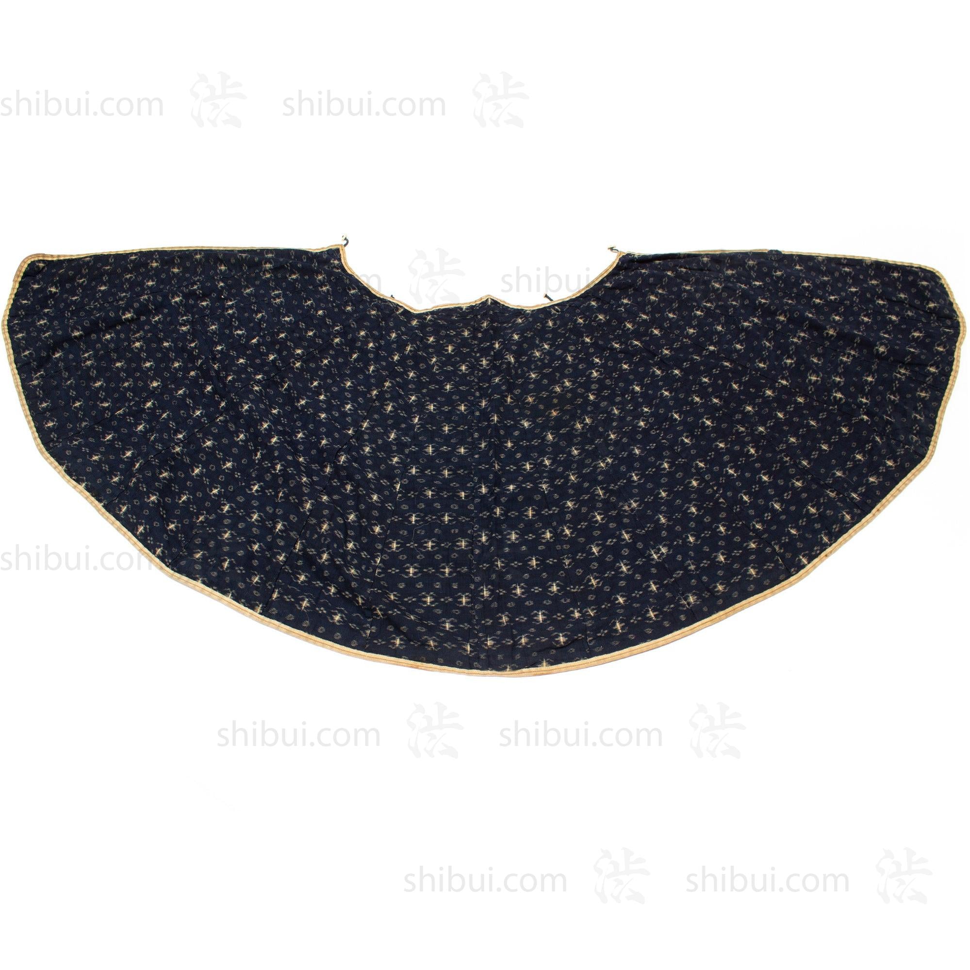 Japanese Indigo Kasuri Cape