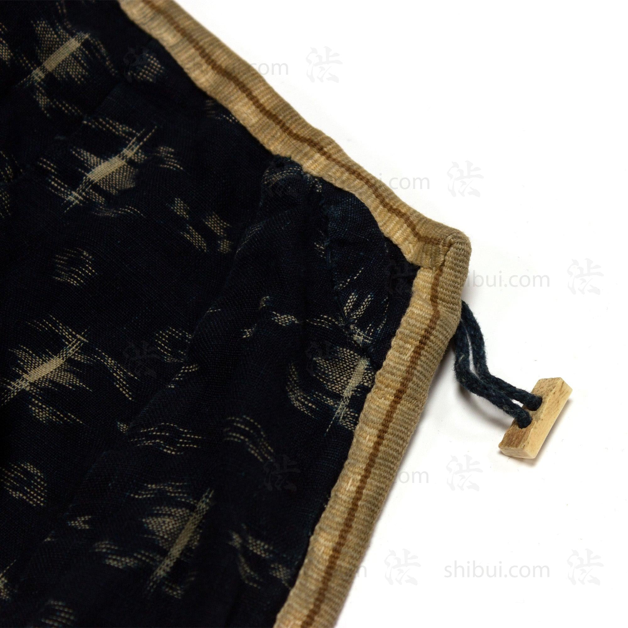 Japanese Indigo Kasuri Cape