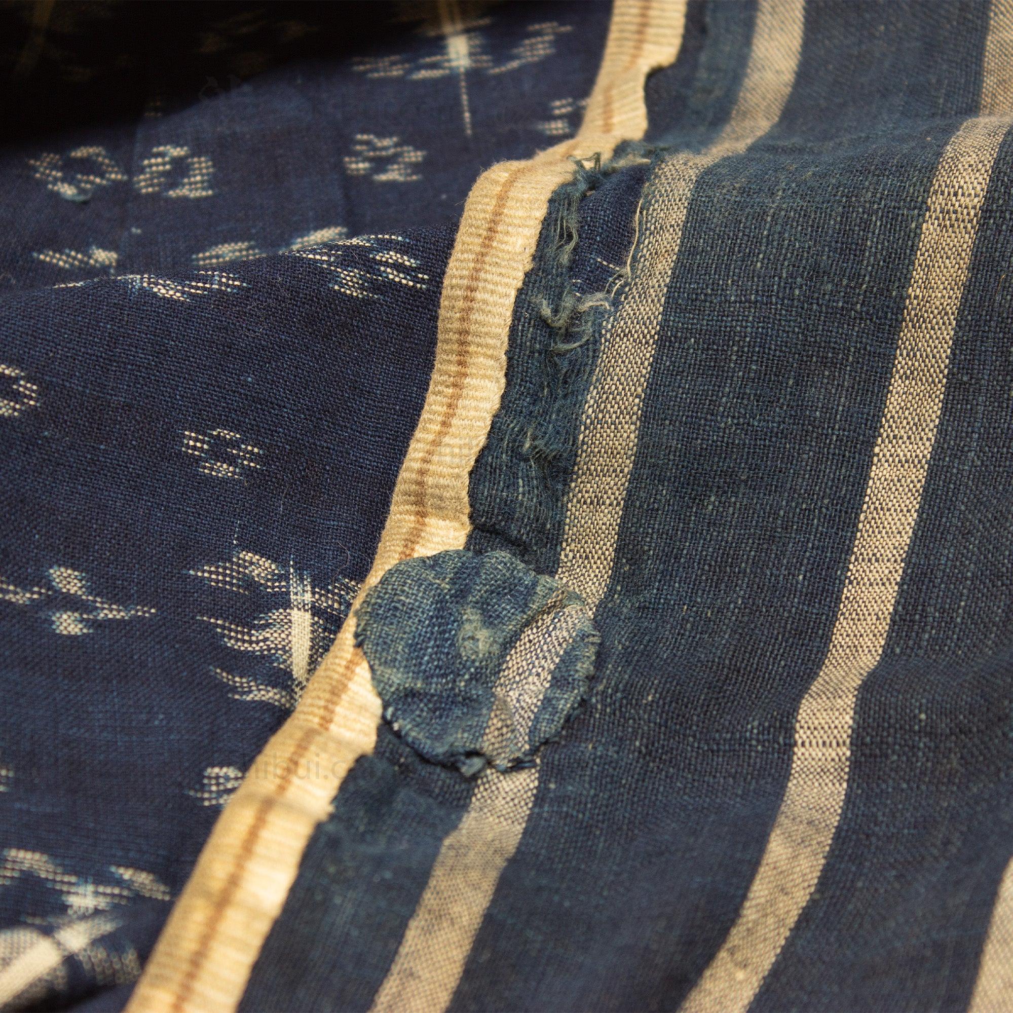 Japanese Indigo Kasuri Cape