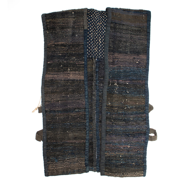 Antique Japanese Sakiori and Sasshiko Farmer's Vest