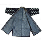 Antique Japanese Boro, Shibori, Sashiko Indigo Kimono
